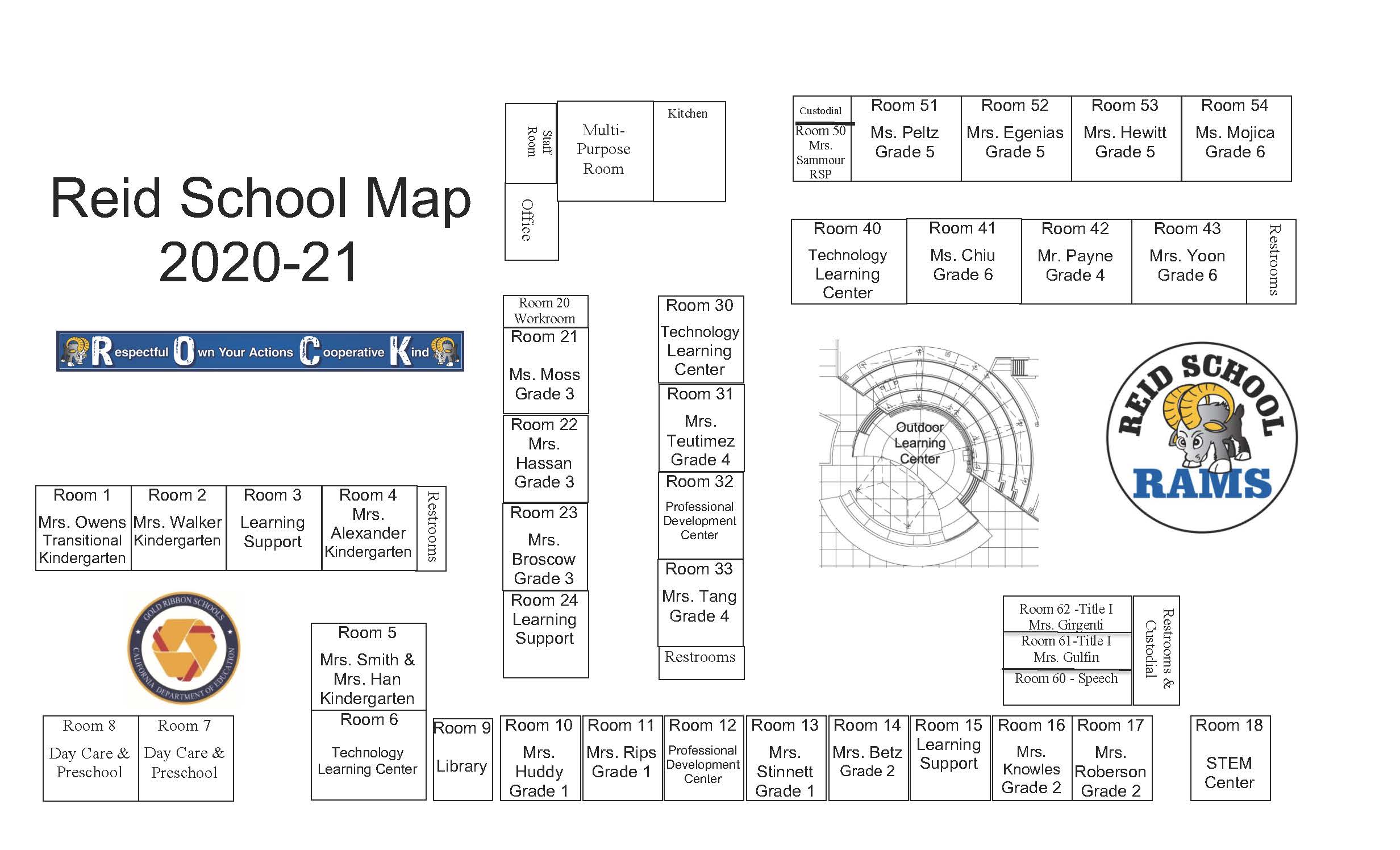 Savanna School District Campus Map